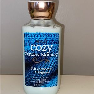 Cozy Sunday Morning full size lotion